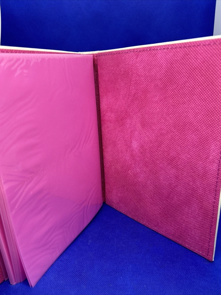 Prinz Photo Album Holds 80 Photos - 4” X 6” New  White W Pink Lilly - Image 4 of 4