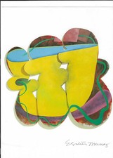Elizabeth Murray Signed Book Image + Unsigned Note / Autographed Artist