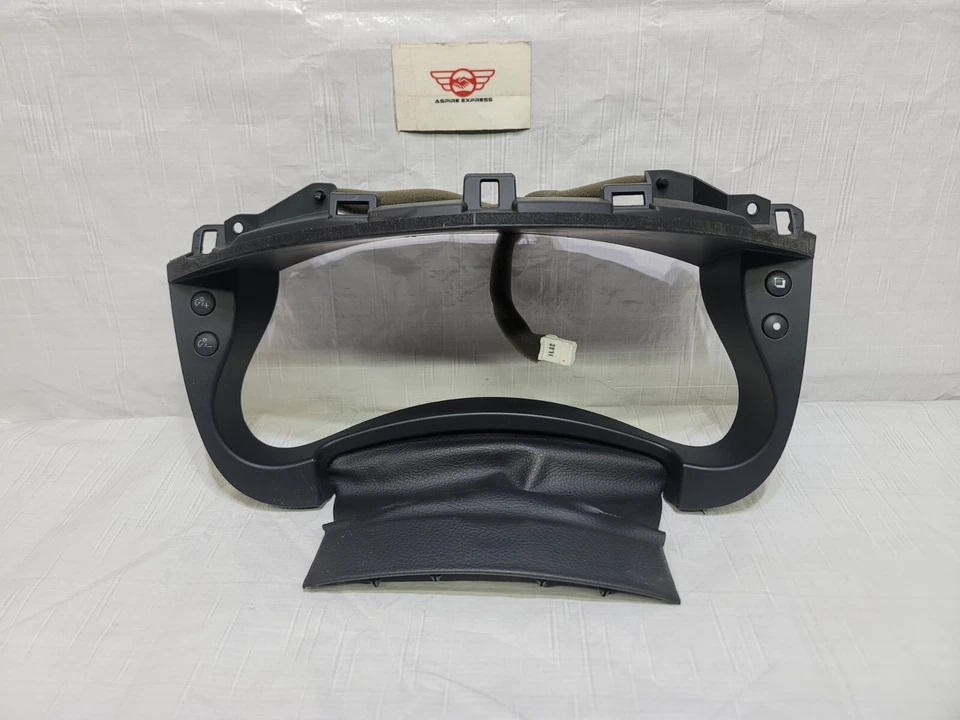 2008-2012 Infiniti EX35 Dash Instrument Cluster Surround Bezel Trim Black OEM - Image 3 of 4