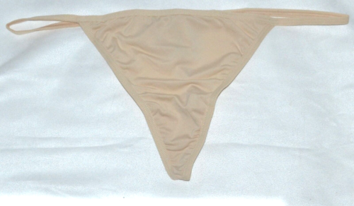 LADIES M&S LINGERIE 5 PACK NOVPL MICROFIBRE THONGS KNICKERS SIZE 18 NUDE NEW - Picture 2 of 3