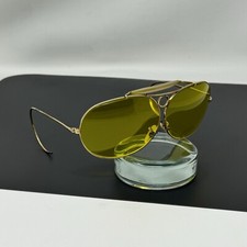 B L RAY BAN USA 1/10 12K GF VINTAGE SHOOTER AVIATOR EYEGLASS FRAME ONLY NO LENSE