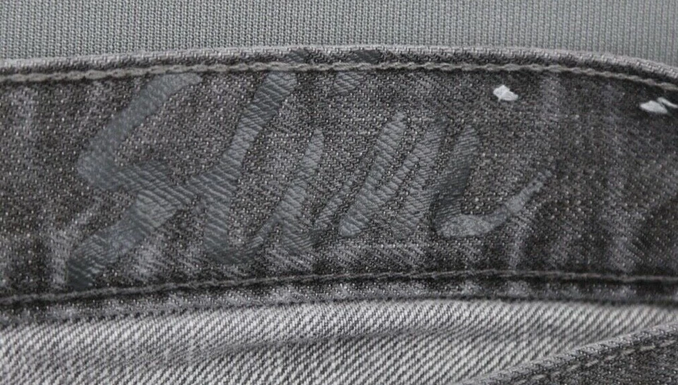 Pantalones de mezclilla para hombre Hang Ten 2010 calce ajustado gris desgastado talla 34x34 (Sr 34x33) Foto 3 de 4