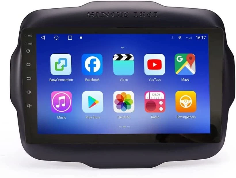 9" Android 11 Autoradio GPS Navi Für Jeep Renegade Carplay 4GB RAM 64GB RDS USB - Bild 2 von 4