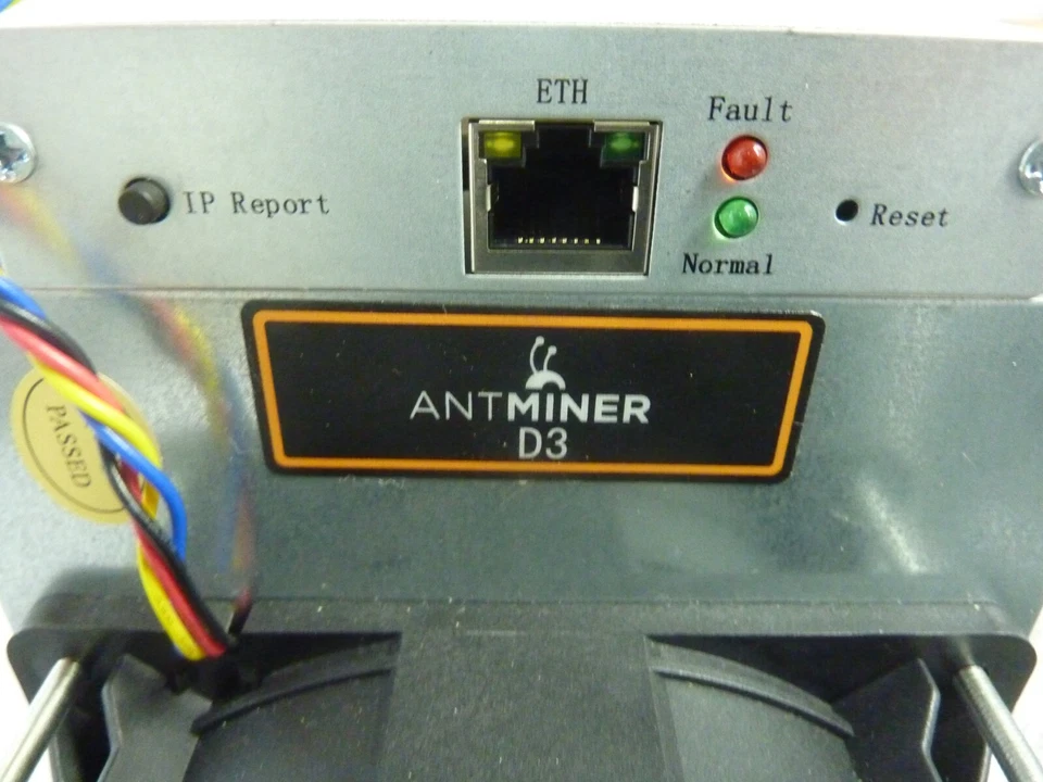 Bitmain Antminer D3 19.3Gh Mining Algorithm (24543) - Image 3 of 4