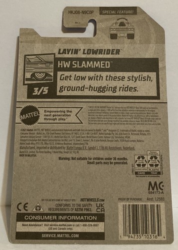 Hot Wheels Layin’ Lowrider Slammed, Experiimotors, 128/250 & 237/250 Lot 3 - Bild 10 von 20