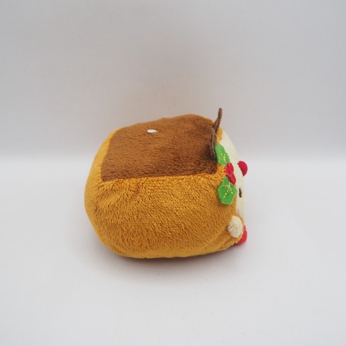 Hannari Tofu C2008 Reindeer Christmas Plush 4" Mascot Stuffed Toy Doll Japan - Picture 6 of 9
