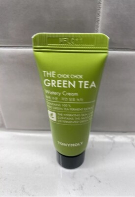 Tony Moly The Chok Chok Green Tea Watery Cream 15ml 0.50 Fl Oz New Sealed