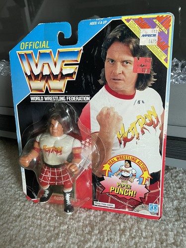 wwf hasbro rowdy roddy piper SUMMERSLAM CARD...