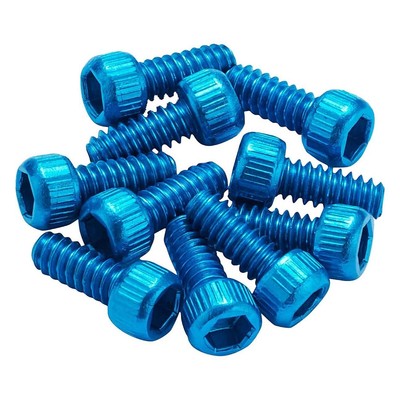 Reverse USA Pins für Escape Pro, Black One und Base Pedale - 10er Set, Himmelbla