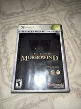 Elder Scrolls III: Morrowind (Microsoft Xbox) Game, Case, Manual, Reg Card