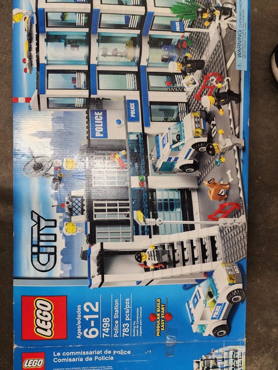 Lego City 7498 Police station Incomplete
