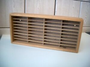 Napa Valley Cassette Storage Wall Rack Pine Wood Holds 36 ...