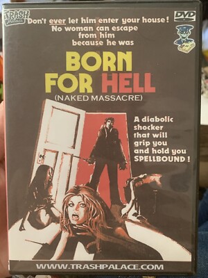 Born For Hell DVD Cult Horror Denis Heroux Severin Naked Massacre RARE born-for-hell-dvd-cult-horror-denis-heroux-severin-naked-massacre-rare