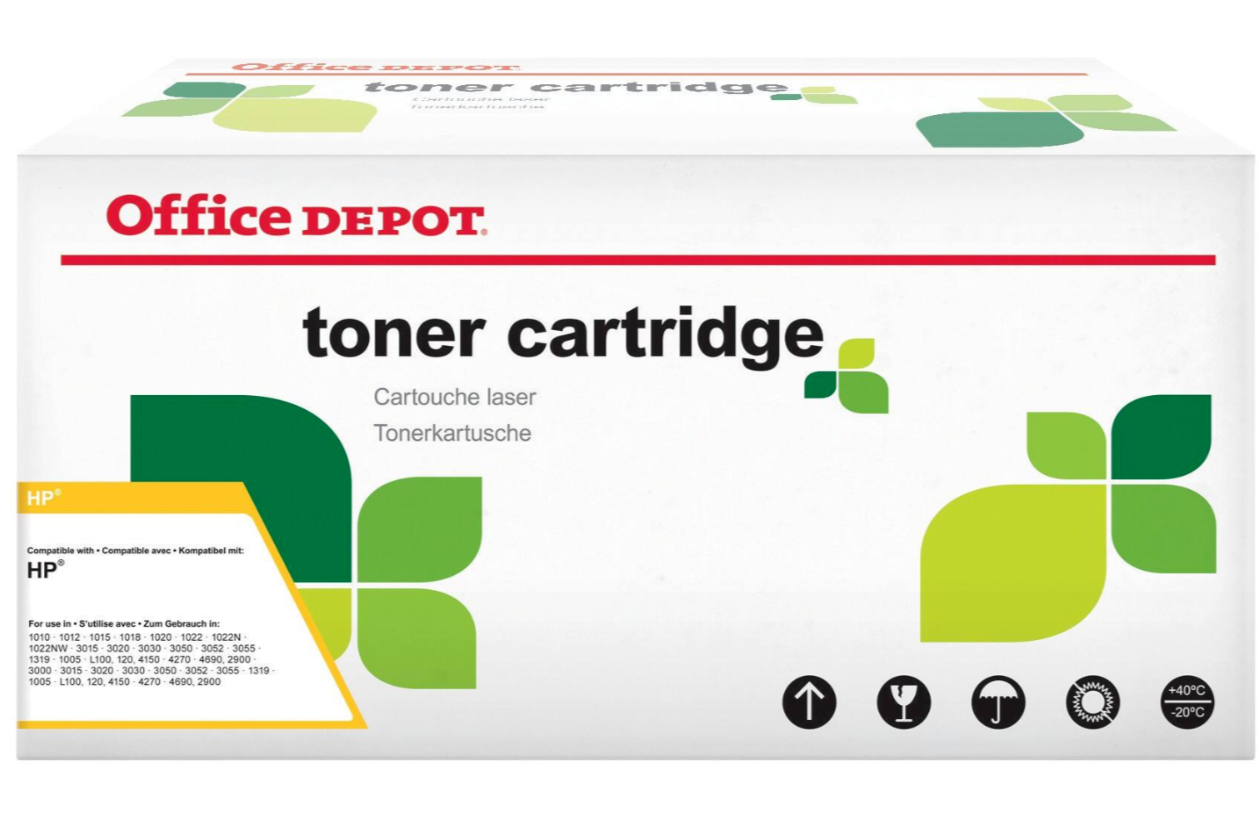 Compatible for HP 05X Toner Cartridge CE505XD Black Office Depot Pack of 1