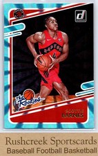 2021-22 Donruss #4 Scottie Barnes Raptors RC The Rookies Holo Teal Laser