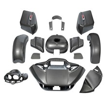 Fairings Bodywork Fit For Harley Touring Road Glide 2015-2023 Industrial Gray US