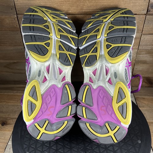 ASICS GT 2170 Women’s Size 9.5 Purple Gray Lace Up Athletic Shoes NO INSOLES - Picture 9 of 10