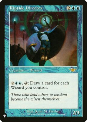 [1x] Riptide Director - The List (LGN) Near Mint, English The List MTG Magic