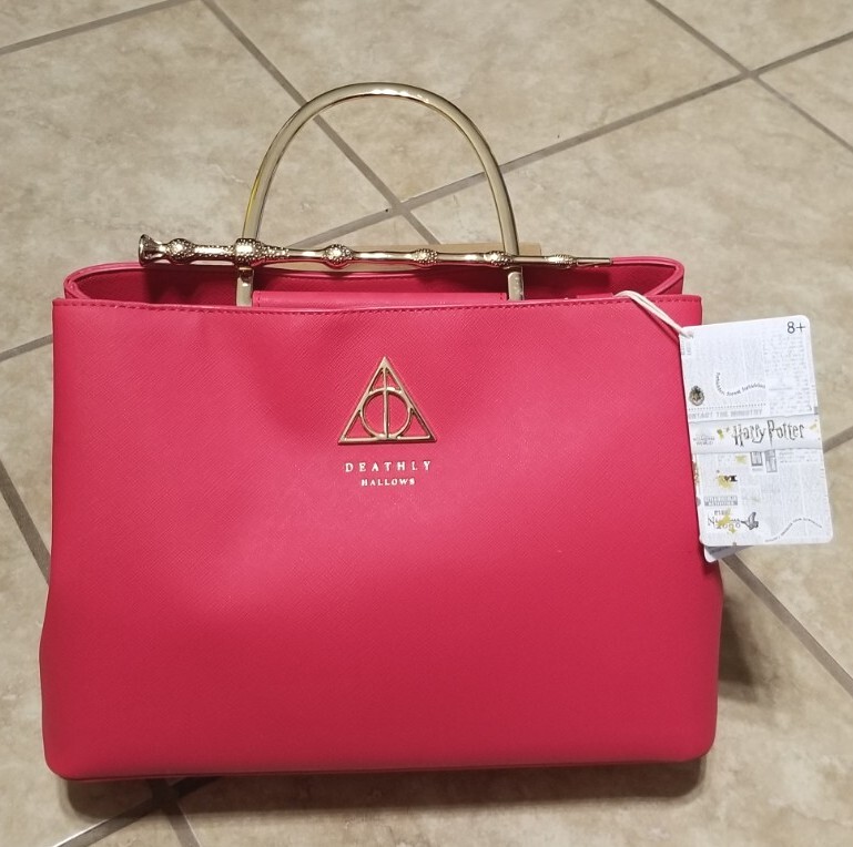 Loungefly Harry Potter Elder Wand (Magenta/Bright Red) Handbag