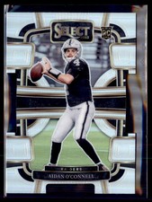 2023 Panini Select Football Aidan OConnell Raiders 58 RC Silver Die Cut