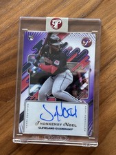 2025 Topps Pristine Jhonkensy Noel RC Encased  Purple On Card Auto /99 #PA-JN