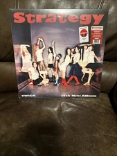 TWICE STRATEGY Target Exclusive Peppermint Red Vinyl LP KPOP NEW SEALED