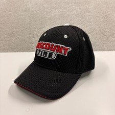 Discount Tire Hat Adult Osfa Black Breathable 6 Panel Baseball Adjustable