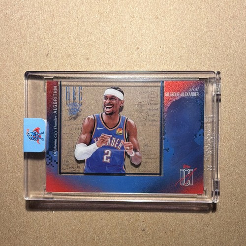 2025 Topps Signature Shai Gilgeous-Alexander Base (RAW)