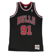 Mitchell  Ness NBA Swingman Jersey 2.0 - Dennis Rodman Black