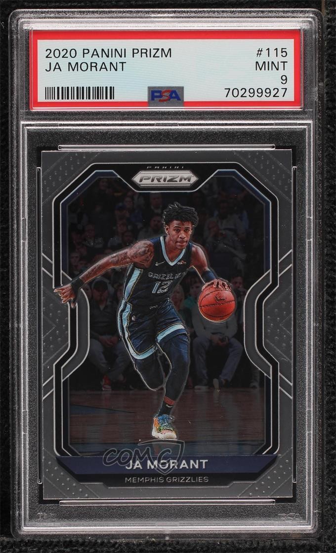 2020-21 Panini Prizm Ja Morant #115 PSA 9 MINT 0w0
