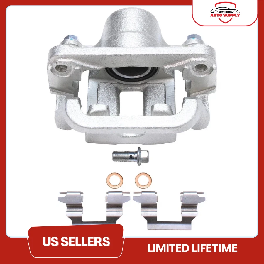 Rear Right Brake Caliper w/ Bracket for 2003-2005 Infiniti G35 Nissan 350Z Quest - Image 2 of 3