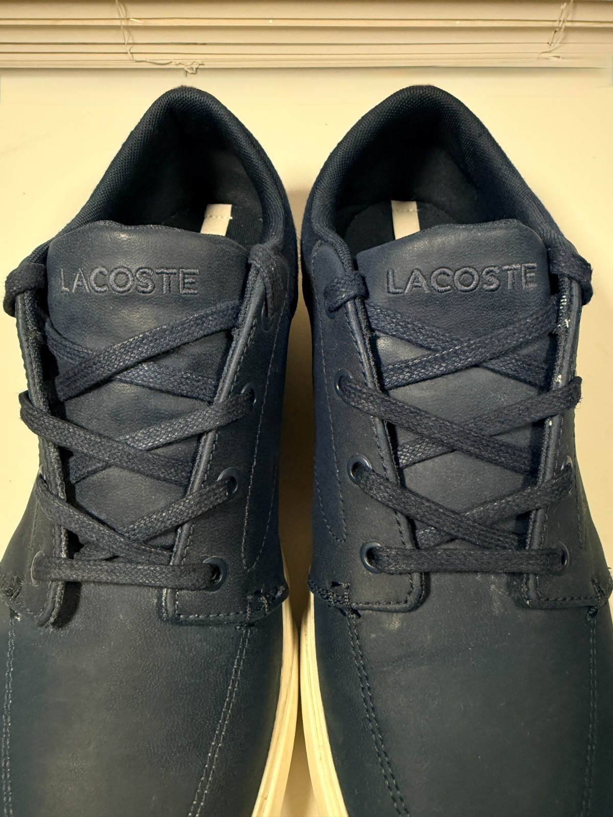 Lacoste Men's Bayliss Sneakers 119 1 CMA Navy/Off White Size 9 thumbnail 7