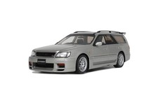 Otto 1997 Nissan Stagea 260 RS KR4 Autech Version Wagon Sonic Silver 1:18 OT471