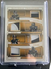 2024 Panini National Treasures - Nfl Gear Quad Materials Russell Wilson,...