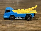 Vintage Hot wheels Red Line Revvers  Blue Towin Terror Tow Truck 1972 Mattel