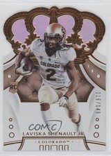 2020 Chronicles Draft Picks Crown Royale Mirror Holo Laviska Shenault Jr fm0