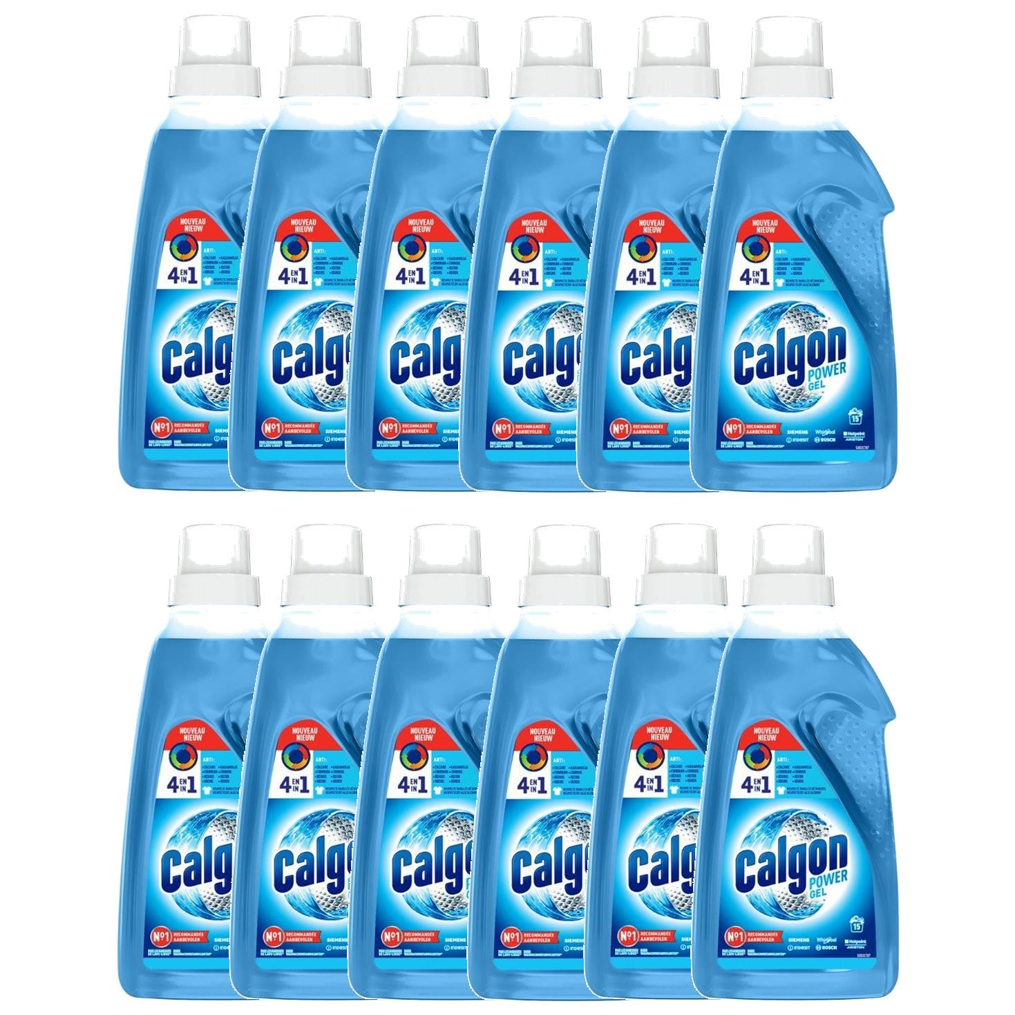 Calgon 4en1 gel contre les mauvaises odeurs de la machine et les dépôts de tartre