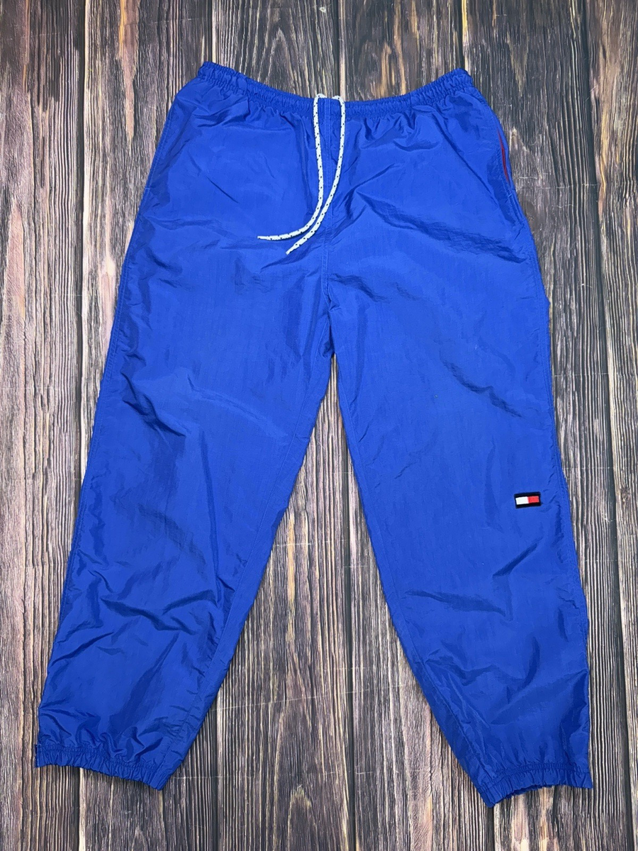 『TEN NYLON JKT NAVY S』 Vintage 90s Y2K Tommy Hilfiger Baggy Windbreaker Nylon Blue Track