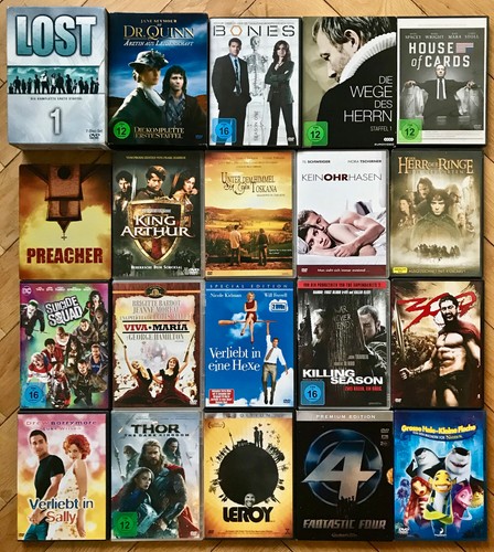 DVD Sammlung Konvolut Serien Kultfilme Limited Editions Steelbook etc. TOP