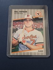 1989 Fleer - Billy Ripken #616 Black Black Box