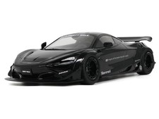 2023 MCLAREN 720S "LB-WORKS" BLACK 1/18 MODEL CAR BY GT SPIRIT GT516