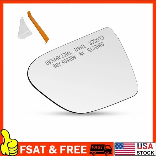 Passenger Side Mirror Glass for Tesla Model 3 2017-2023, Heated