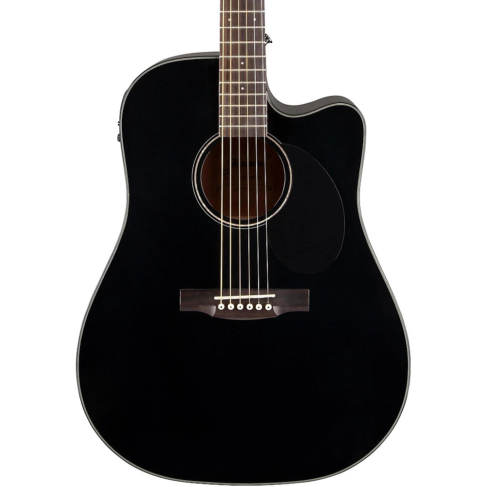 Jasmine JD-39 Dreadnought Acoustic-Electric Guitar Black 72190₽