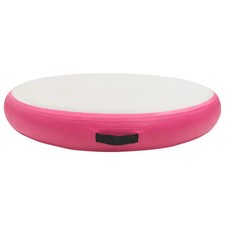 Gymnastics Matte mit Pumpen aufblasbar 100x100x15 cm PVC P – Bild 3