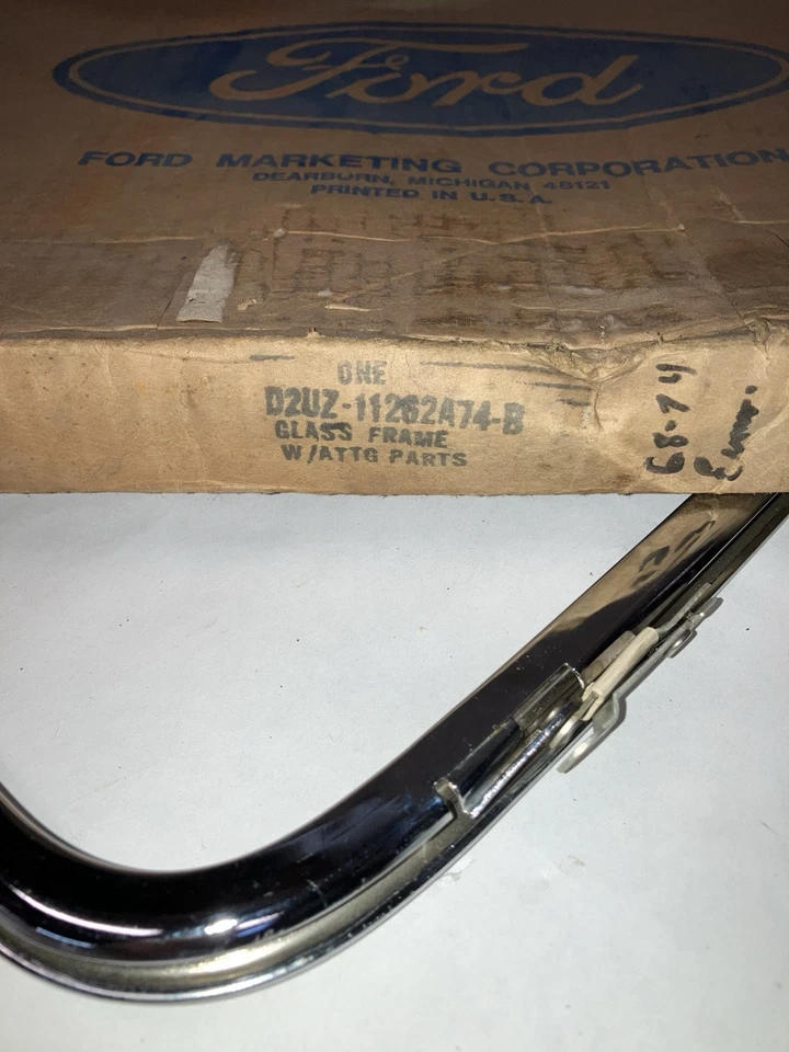 Nuevo de Lote Antiguo 1968-1974 Econoline E100, E200 y E300 Marco Ventana 1969 1970 1971 Ford Foto 2 de 4