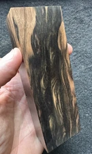 Figured Mun Ebony great color! Knife Handle Block, Pen Blanks, USA