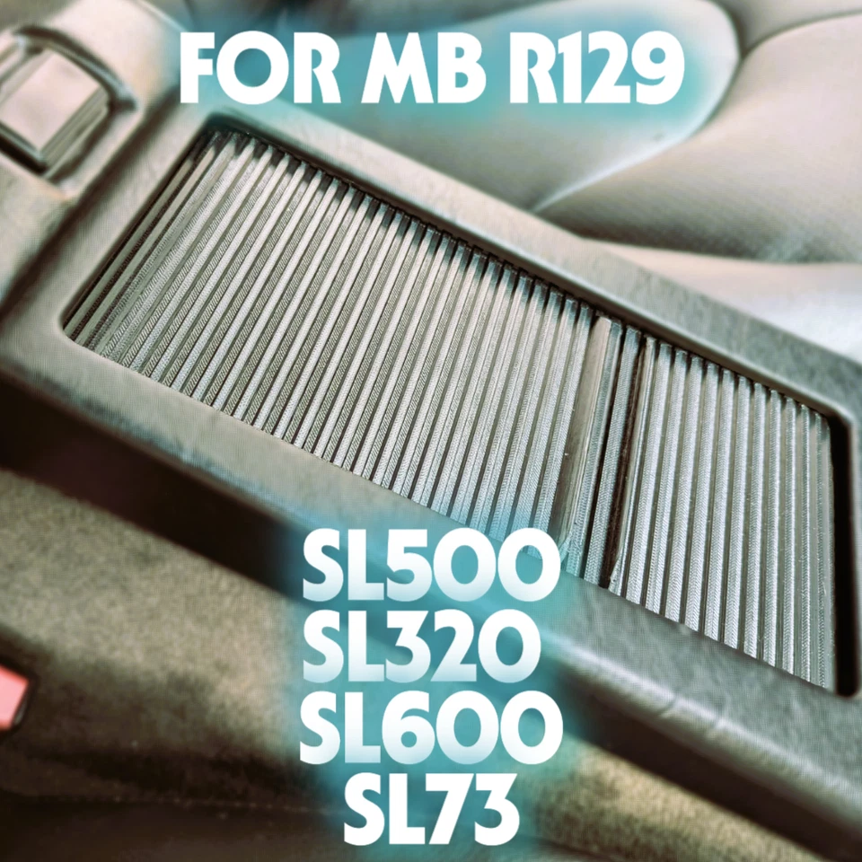 Roller Blind, Storage Compartment Center Console for Mercedes R129 SL500 SL320 SL73 AMG 500SL AMG - Image 2 of 4