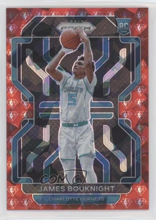 2021-22 Panini Prizm NBA 75th Anniversary Diamond 18/75 James Bouknight #311 f3p