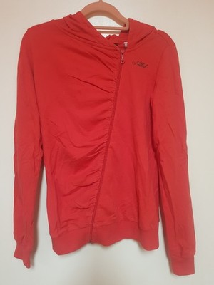 Sweatjacke Killah mit Kapuze, asymetrisch Gr. M Damen