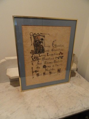 English Gothic Litany Calligraphy and Medieval Drawing Nancy Wilds 1968